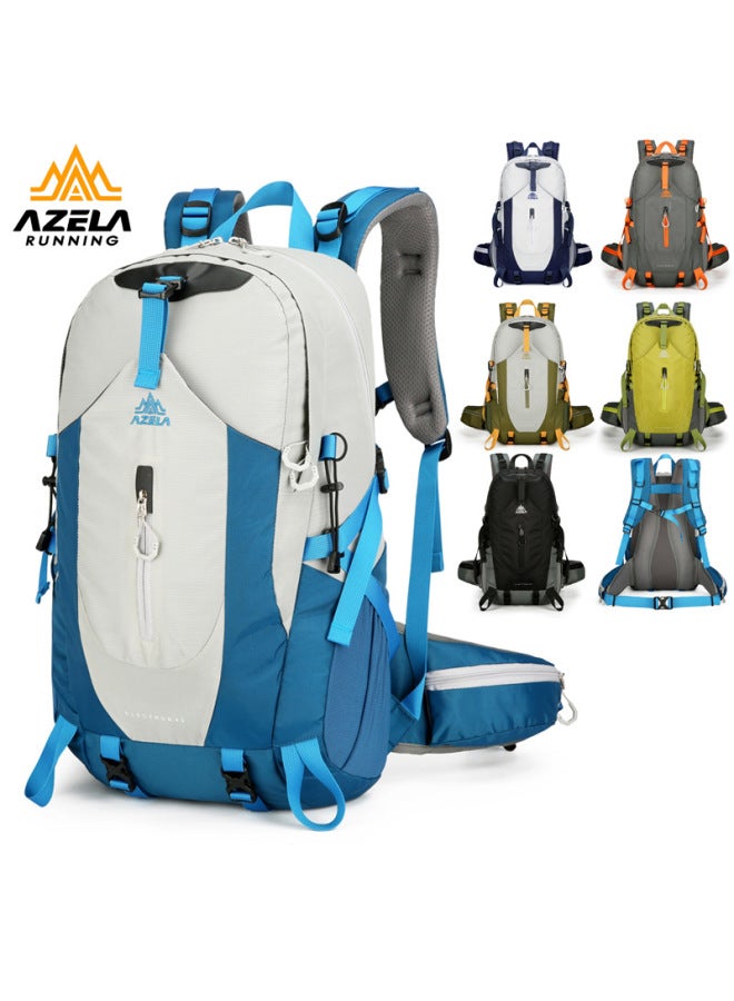Azera Lightweight Outdoor Lightweight Mountaineering Bag Large Capacity Professional Hiking Anti-splashing Travel Bag Wholesale-Colour:Grey-Capacity:Regular - Image 2